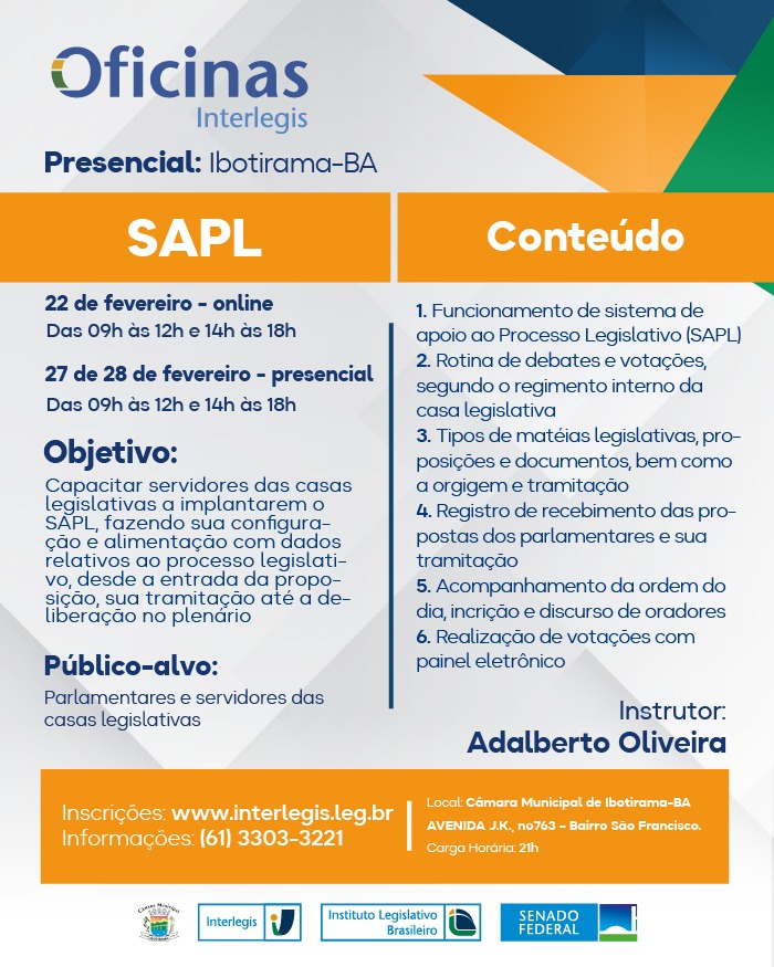 Curso do SAPL